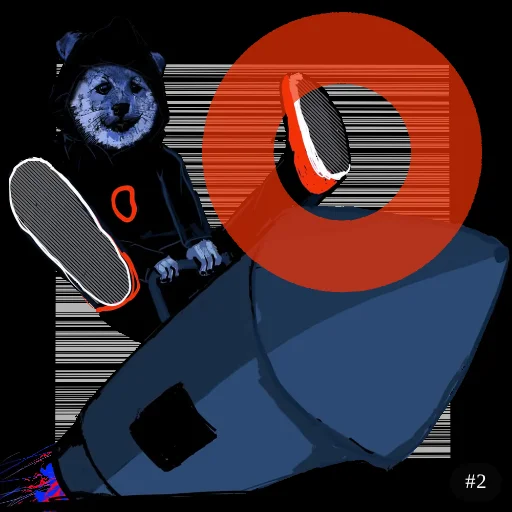 MOON DOG #8