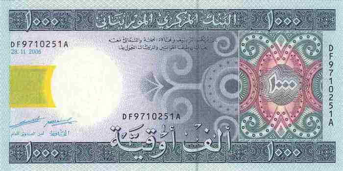 1000 Ouguiya
