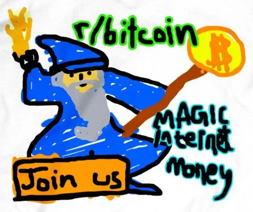 Inscription #70 Bitcoin Wizard