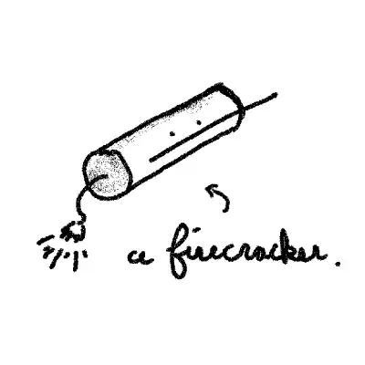 not a firecracker