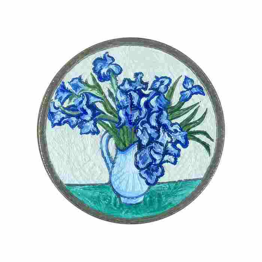 Vase with Irises
