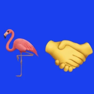 Flamingo Handshake #5