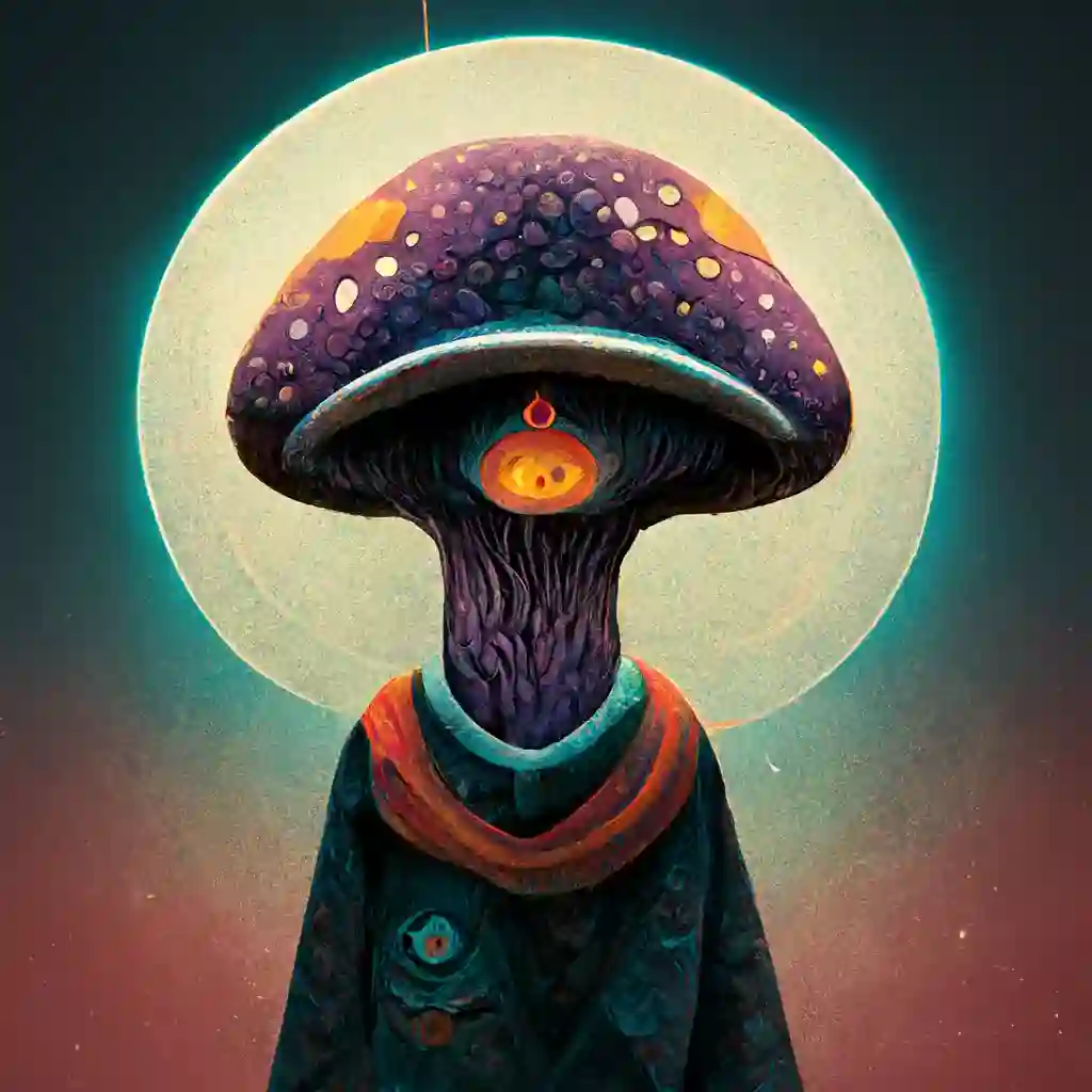 cosmic mushroom god