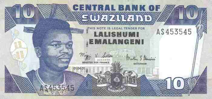 10 Emalangeni