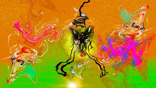 Cosmic Cat 4th life