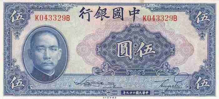 Banknotes cover