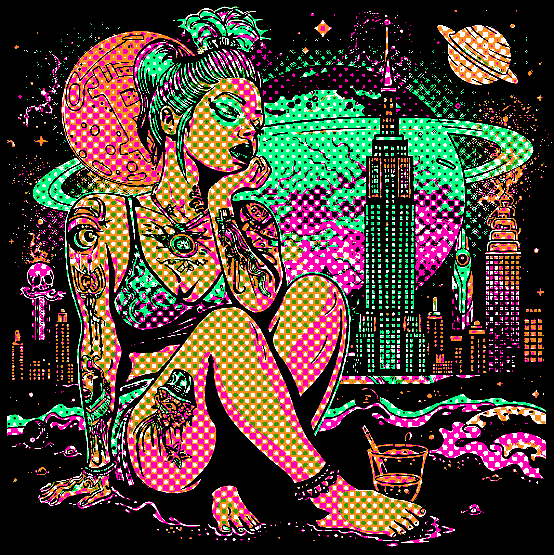 NYC Nights by Empress Trash