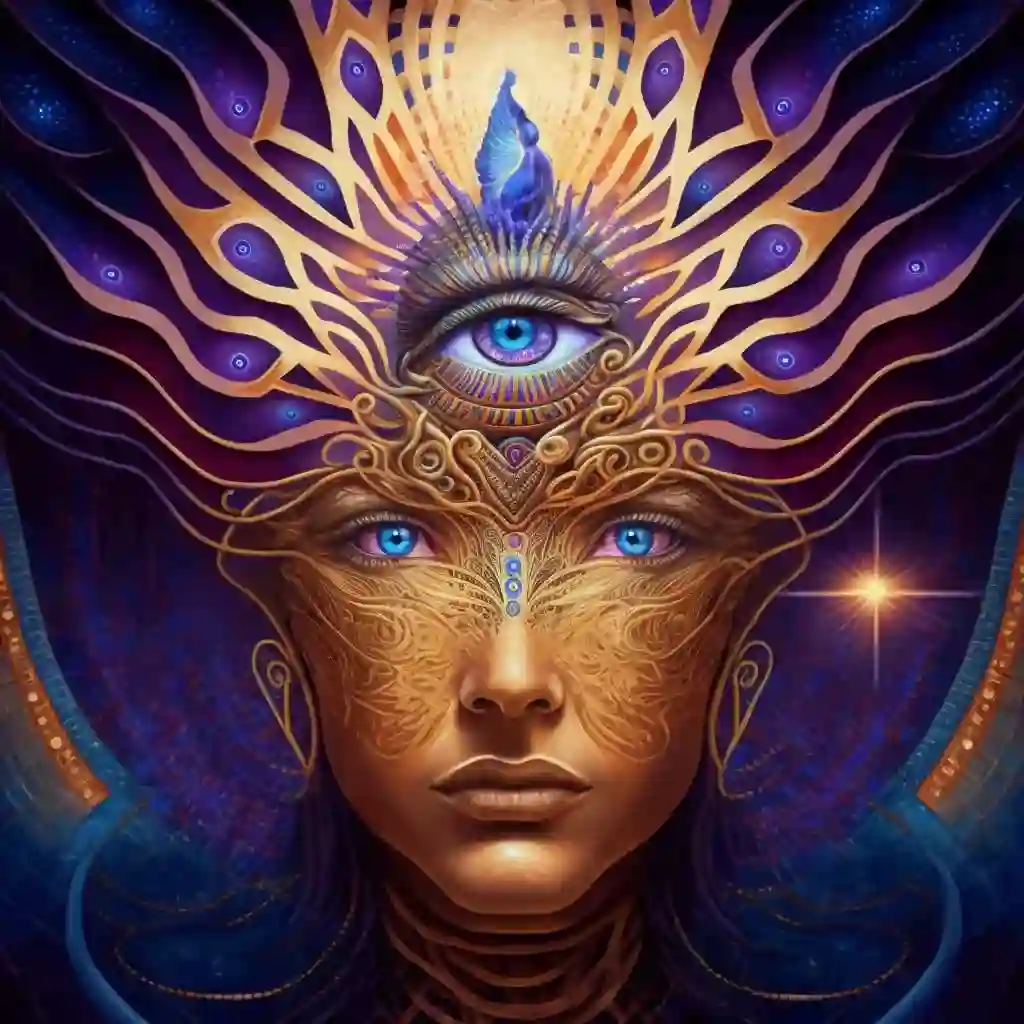 pineal-gland channeling divine energy