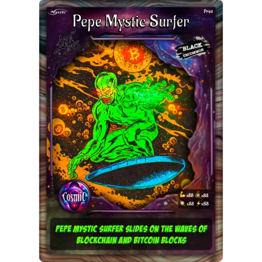 Pepe Mystic Surfer