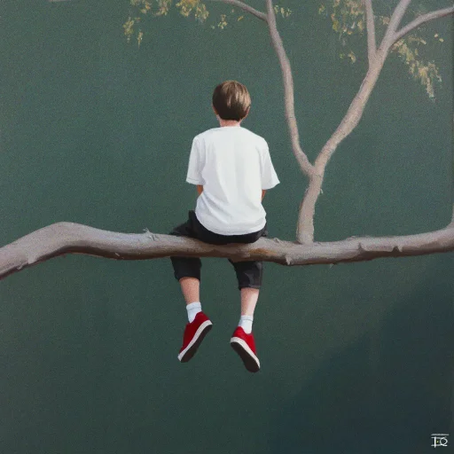 The highest branch on the tree