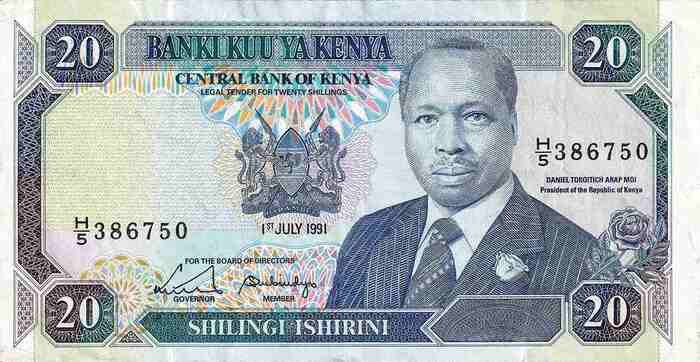 20 Shillings