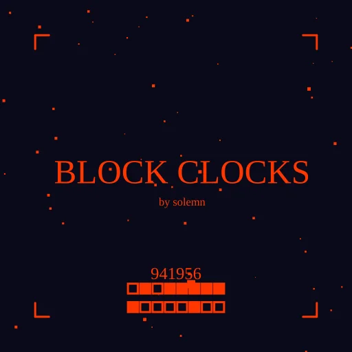Block Clocks by Solemn