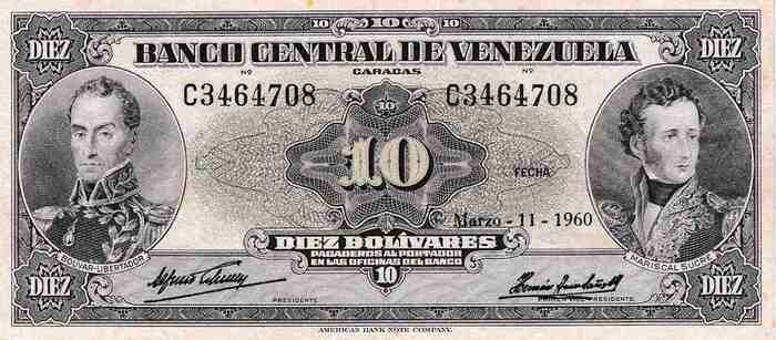 10 Bolívares